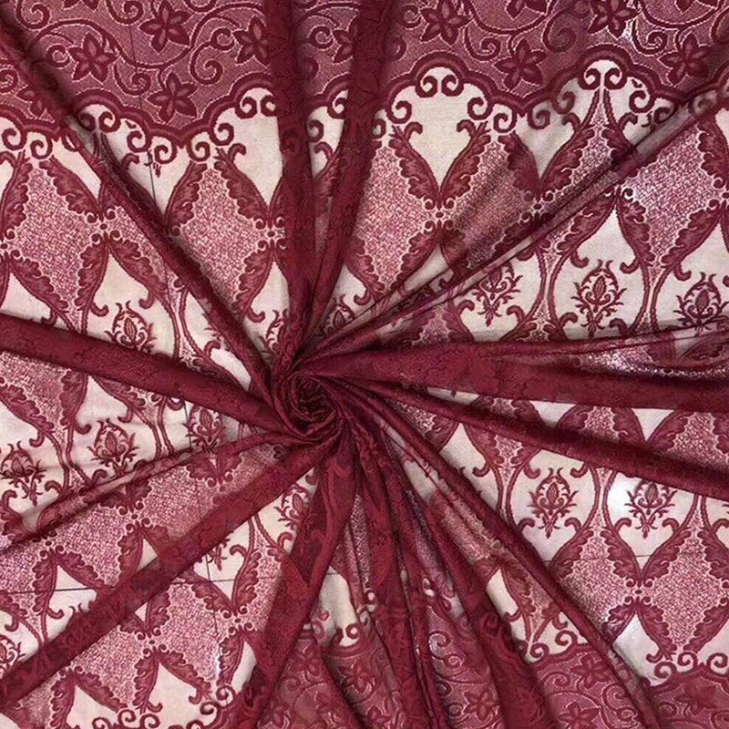 Lace Fabric Placement Women's Warp Knit for Women's Wear Wholesale Sup 8
